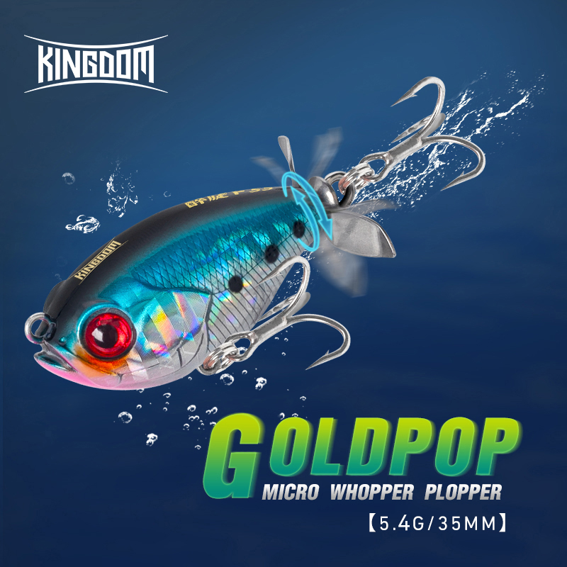Fishing Lure Popper - Kingdom Propeller Topwater Popper рыболовная приманка
