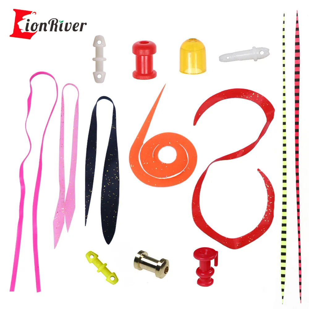 Fishing Lure Soft Plastic - Рыболовные Силиконовые юбки LIONRIVER 20 шт.,