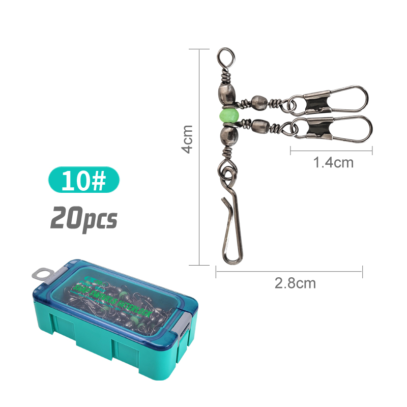 Fishing Lure Jig - Новый 8 # 10 # Вертлюги