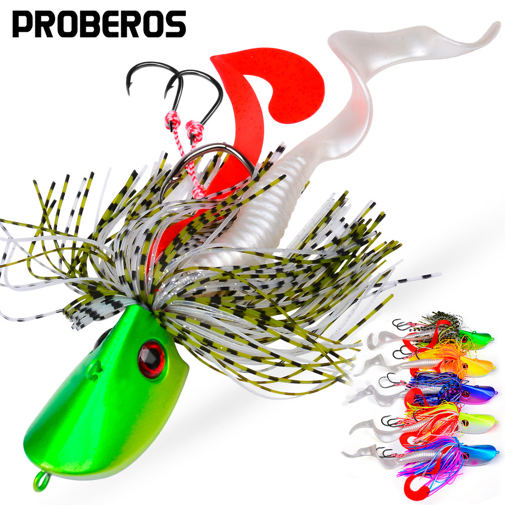 Fishing Lure Blade Bait - Proberos Wobbler Blackfish Bass Baits Джиговая
