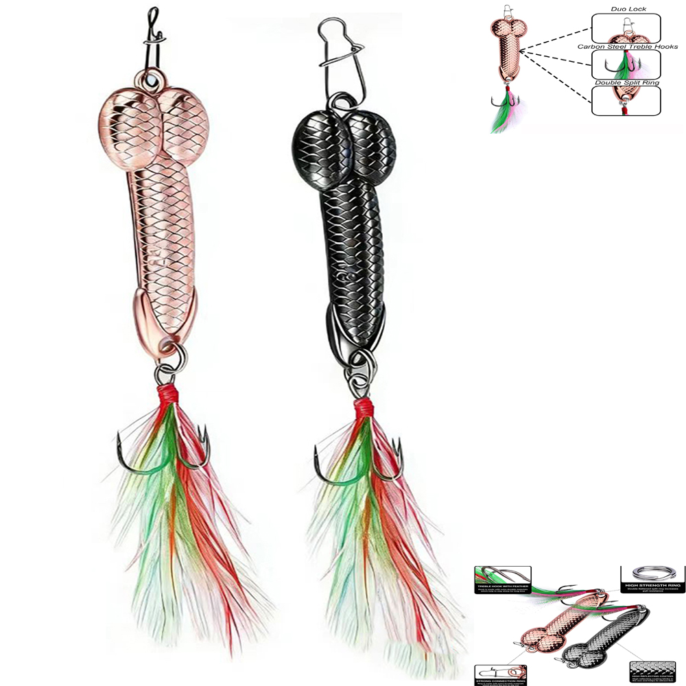 Fishing Lure Blade Bait - Металлическая приманка-виброхвост для рыбалки 3г 7г
