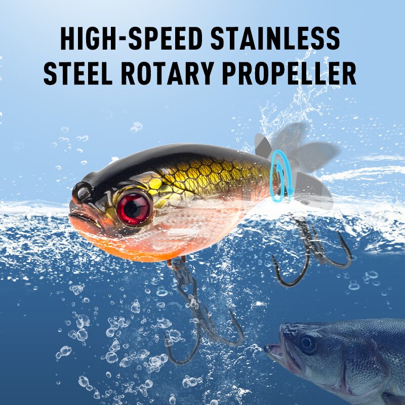 Kingdom Propeller Topwater Pop – обзор и цена Fishing Lure Popper