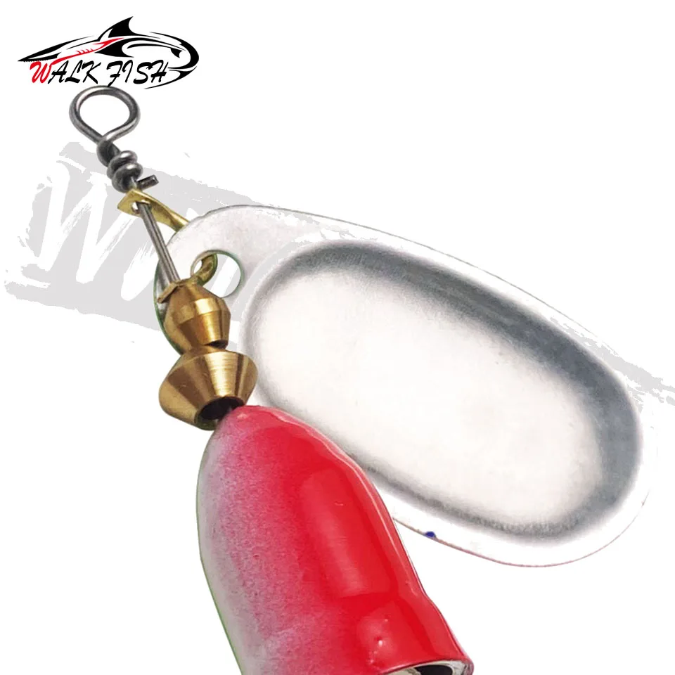 Высокое качество WALK FISH 1.  – обзор и цена Fishing Lure Spinner