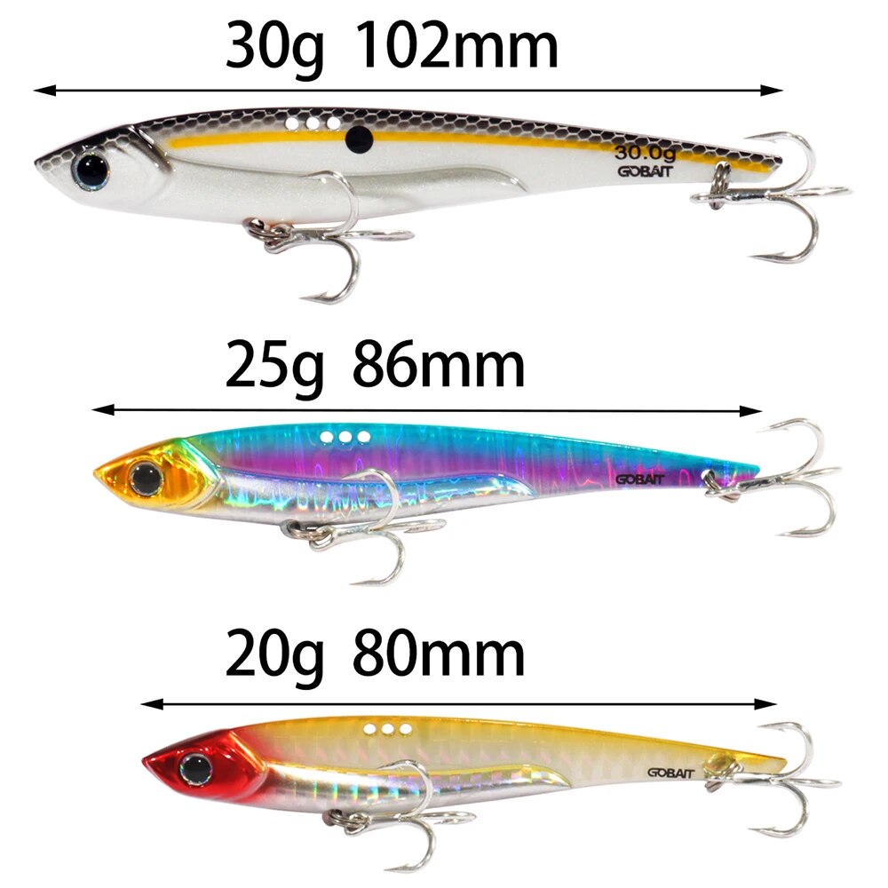 Рыболовная приманка GOBAIT VIB – обзор и цена Fishing Lure Blade Bait