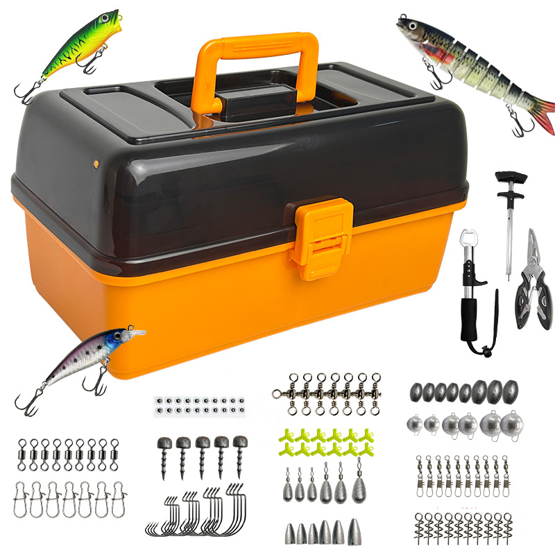 Большой набор из 547 предметов – обзор и цена Fishing Lure Box