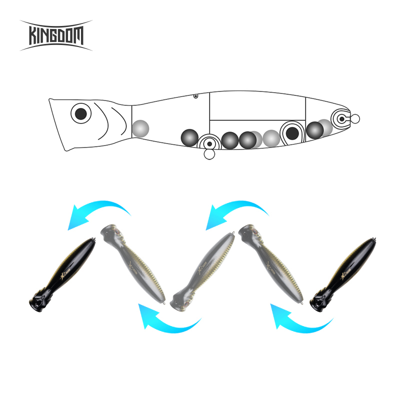 Плавающая рыболовная приманка  – обзор и цена Fishing Lure Popper