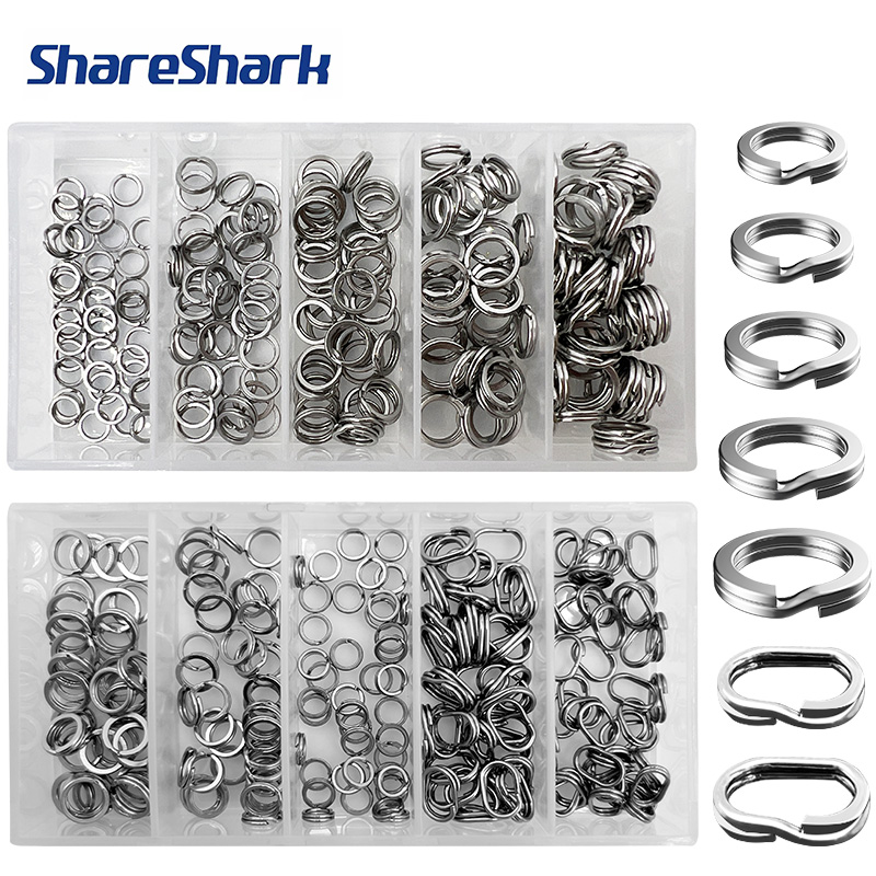 Кольца-сплитшайны ShareShark,  – обзор и цена Fishing Lure Box