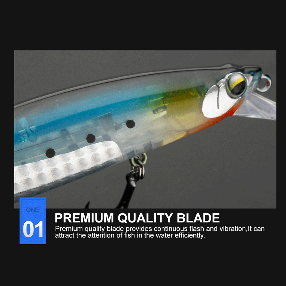 JOHNCOO Плавающий Гольян 130 м – обзор и цена Fishing Lure Blade Bait