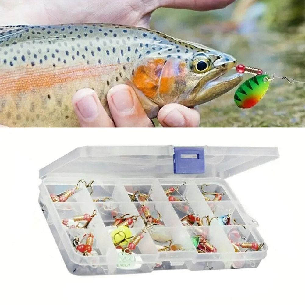 30 шт. металлических вращающих – обзор и цена Fishing Lure Spinner