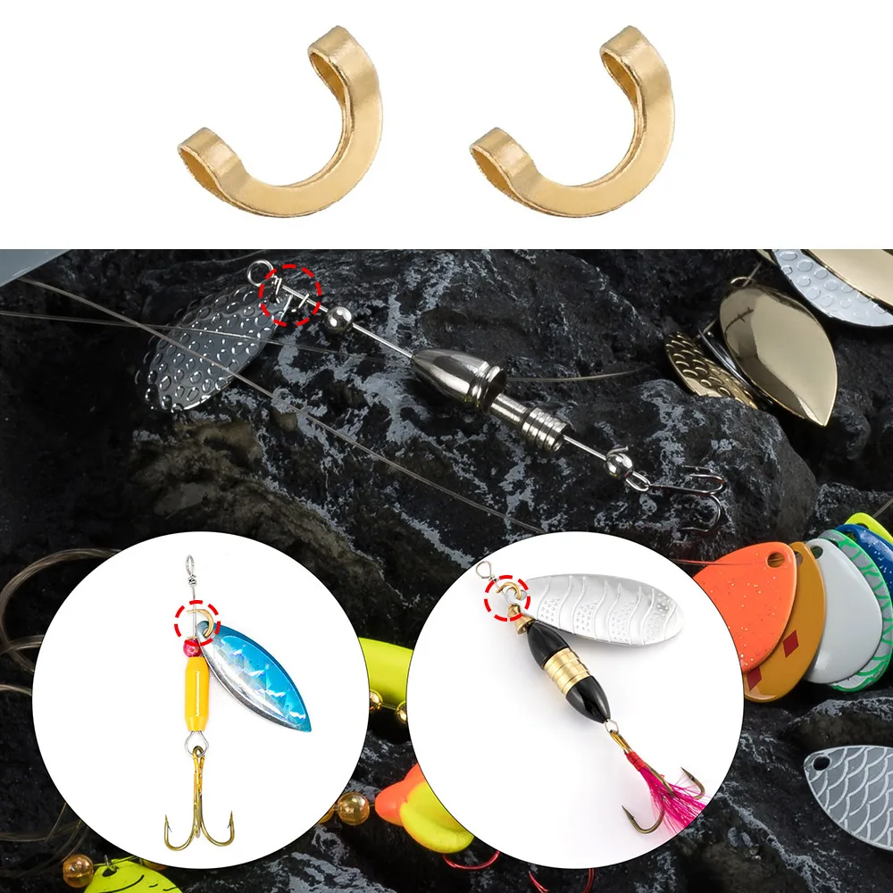 100 шт., U-образные фиксирован – обзор и цена Fishing Lure Spinner