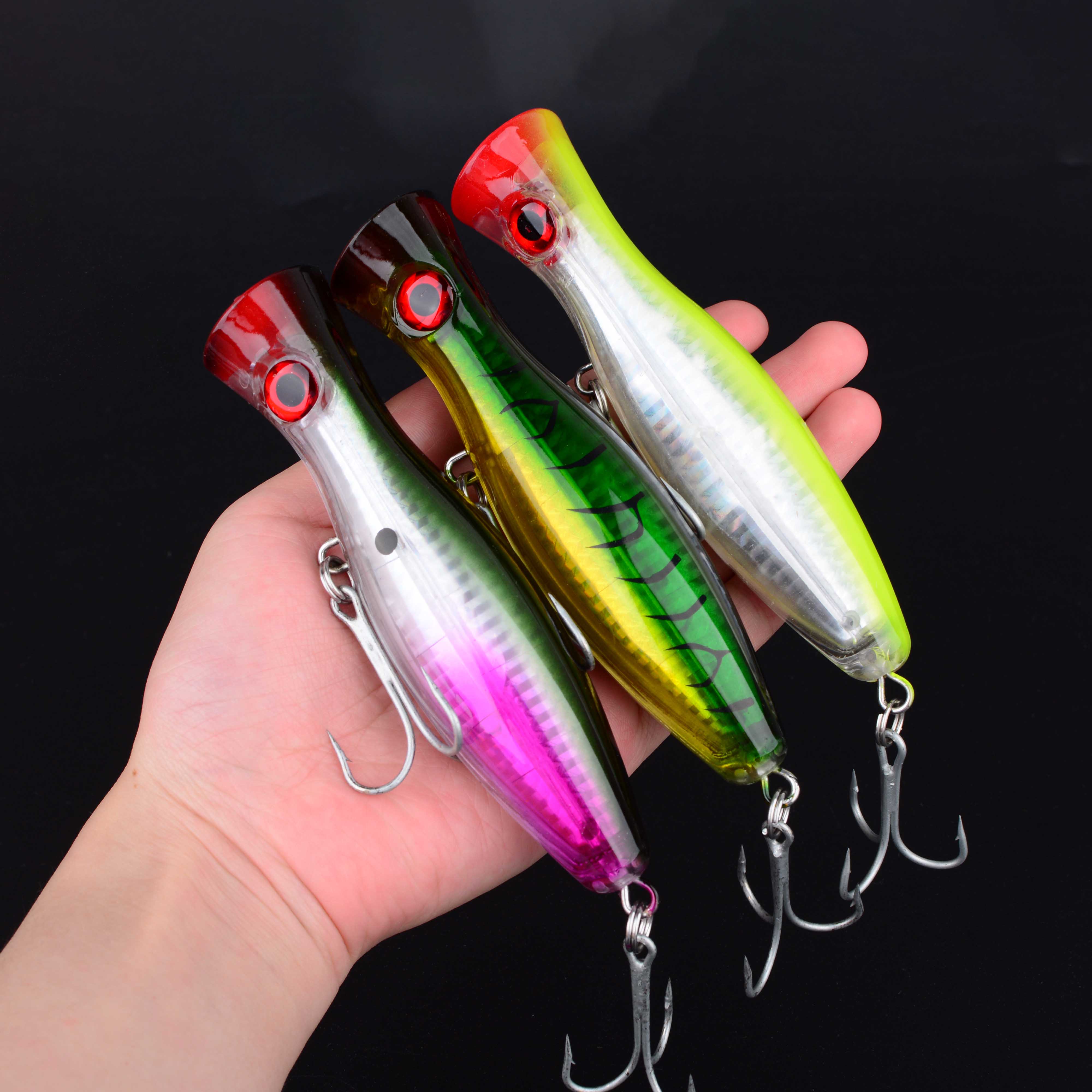 1 шт. 13 см 42 г Большая плава – обзор и цена Fishing Lure Popper